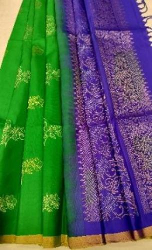 SOFT SILK SAREE WITH BLOUSE